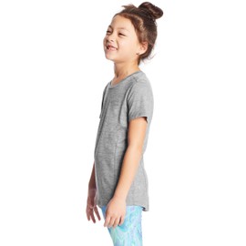 C9 Champion girls Supersoft Tech Tee T Shirt, Hardware Gray Heather, Small US