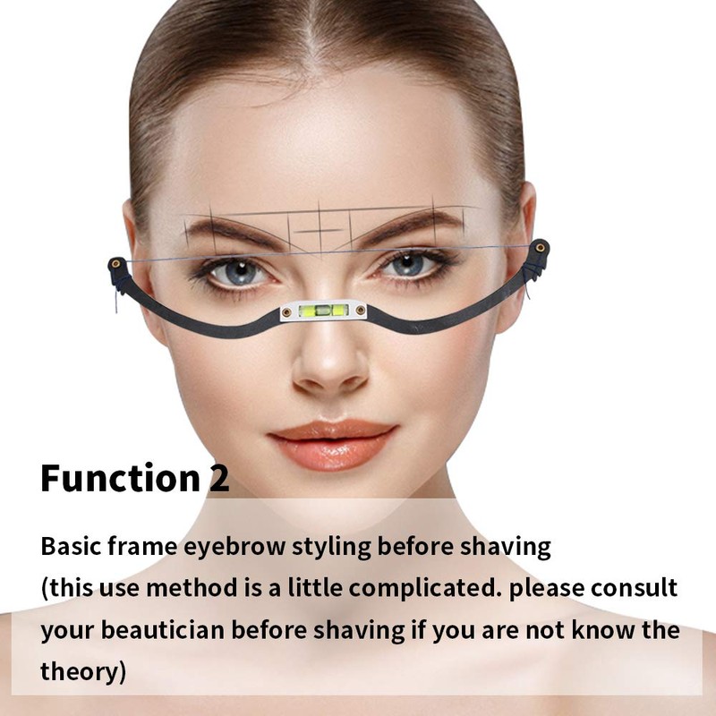 Eyebrow Shaping Kit,Eyebrow Shaper, Eyebrow Ruler Eyebrow Corrector, Professional Level