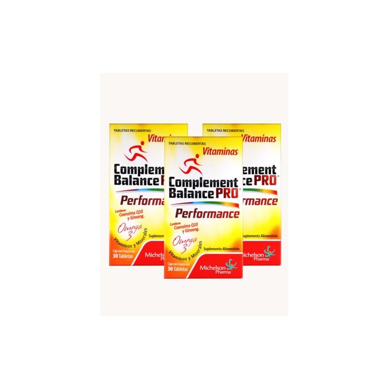 Complement Balance PRO Performance - Suplemento alimenticio, contiene coenzima Q10