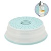 Tovolo Microwave Splatter Cover for Food Medium Blue Haze Dishwasher