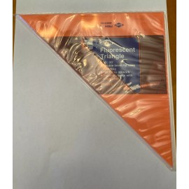 Alvin Vintage New Alvin FT450 8" Florescent Ink Edge Triangle 45/90 Degrees