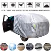 DREAMIZER Car Cover Outdoor Waterproof UV Rain All weather Protection