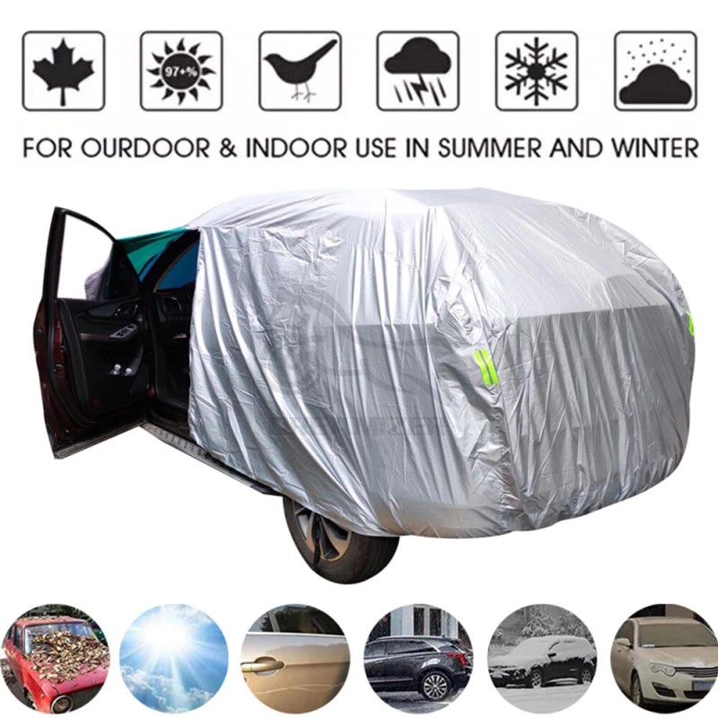 DREAMIZER Car Cover Outdoor Waterproof UV Rain All weather Protection