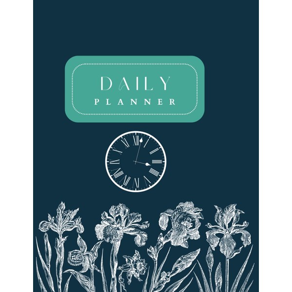 Daily Planner : Time Management, daily time organizer work sheet,
