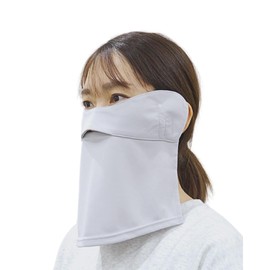 White Beauty Face Cover, BF Type, UV Protection, UV Protection, Sun Protection, Face Mask, Neck, UV Care, Women's Face Mask