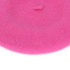 Umeepar Wool French Beret Hat for Women (Pink)