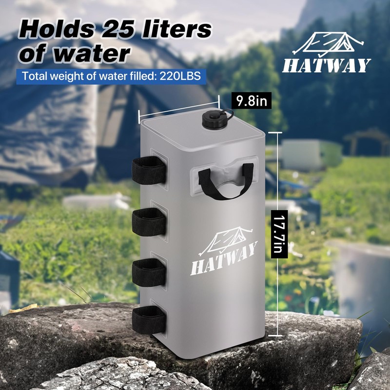 Hatway Canopy Water Weight Bag,220 LBS Water Tent Weights Set