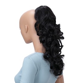 Prettyshop Ponytail Hair Piece Pony Tail Plait Voluminous approx. 50 cm Heat-Resistant, Various Colours