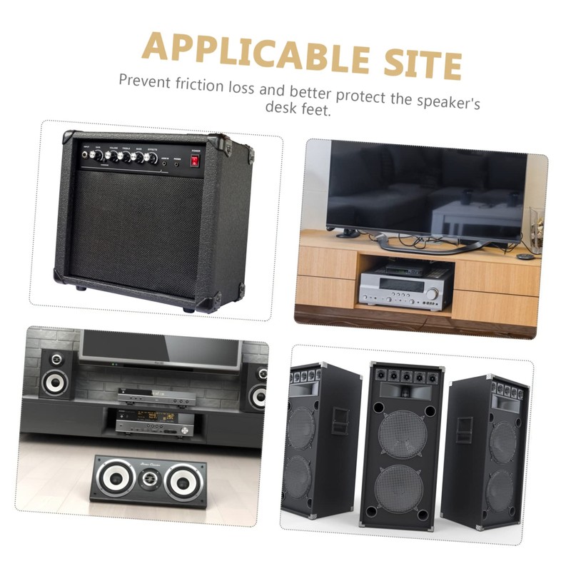 Gatuida Sets Amplifier Speaker Pads Vibration Furniture Feet Pads for