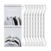 Mr. Pen Space Saving Hangers - 8 Pack White Space