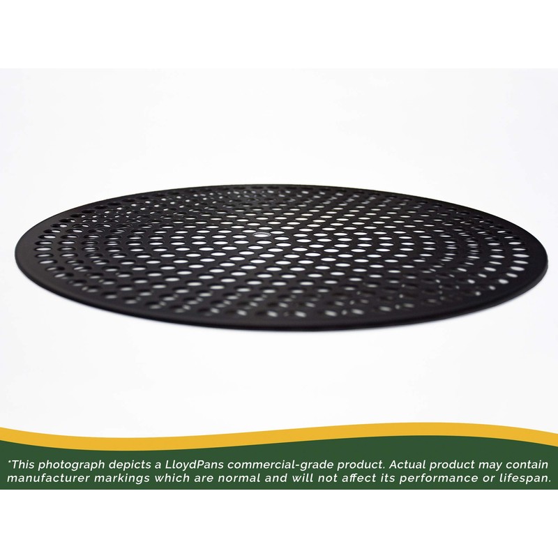 LloydPans Quik-Disks, Pre Seasoned PSTK, Perforated Pizza (1, 10 inch)