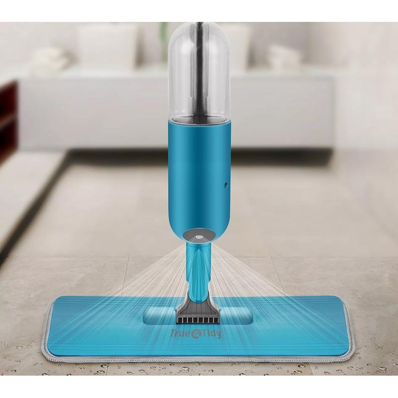 QVC True & Tidy SPRAY-250 Spray Mop - Color: White