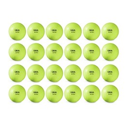 Jugs Lite-Flite Game-Ball Yellow Softballs — 2 Dozen (11-Inch)