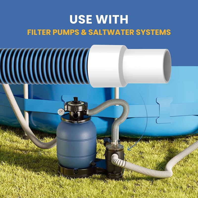 1.5 Inches Pool Hoses for Above Ground Pools,1-1/2" Diameter Pool