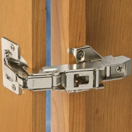 Blum 170 Degree Silver Face Frame Cabinet Hinges Nickel Plated Snap Close Action