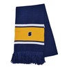 Urban Classics Unisex Scarf, Spaceblue/California ayellow/white