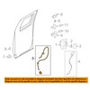 Unikpas Rear Right Door Lower Latch Compatible for Ford F150
