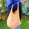 Expandable Shopping Bag, Reusable Grocery Bags, Stretchy Foldable Fabric Bags,