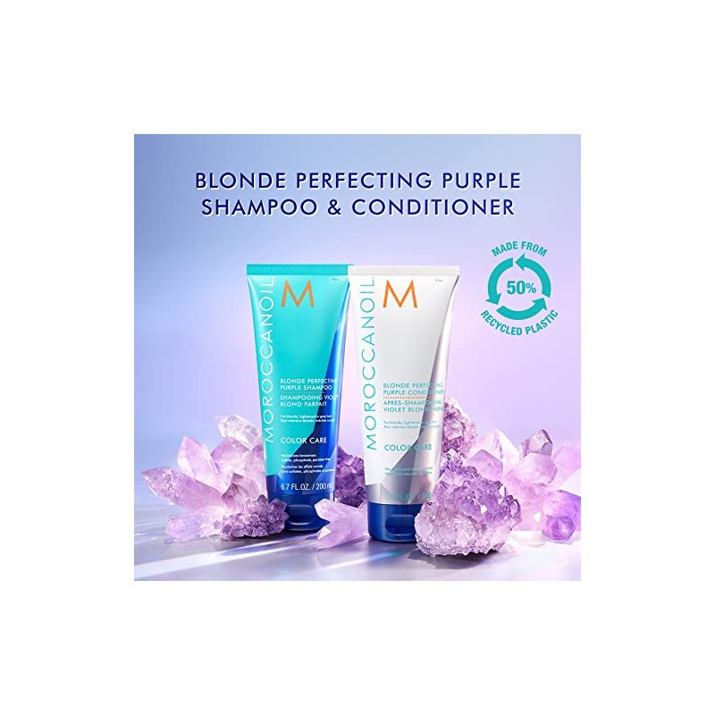 Moroccanoil Acondicionador Violeta Rubios Perfectos