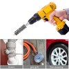 Stainless Steel Bore Brush Hex Handle Cleaning Wire Brush, 6Pcs