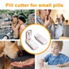 Pill Cutter for Small Pills, Tablet Splitter with Storage, Pill