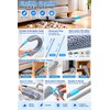 Extendable Under-Bed Duster for Hard-to-Reach Cleaning – Washable Soft Bristle