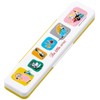 Skater CCS3SAAG-A Llttle ones Moomin Chopsticks & Spoon Set, Antibacterial,