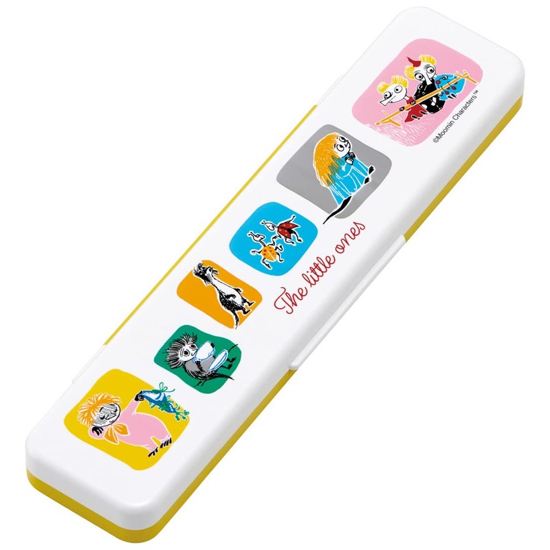 Skater CCS3SAAG-A Llttle ones Moomin Chopsticks & Spoon Set, Antibacterial,