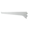 High Logic Fancy Shelf Bracket, 9.8 inches (25 cm), White FT-25W