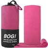 BOGI Microfiber Travel Sports Towel-Quick Dry Towel, Soft Lightweight Microfiber
