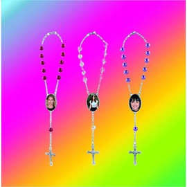 Hanging Rosary (SUBLIMATION BLANK) - Color: Red