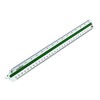 Rumold Triangular Ruler 150/150KE/1/30 30 cm White Plastic Architect 1