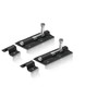 XFORT® 2 Pack Heavy Duty Tower Bolt Black 150mm (6"),