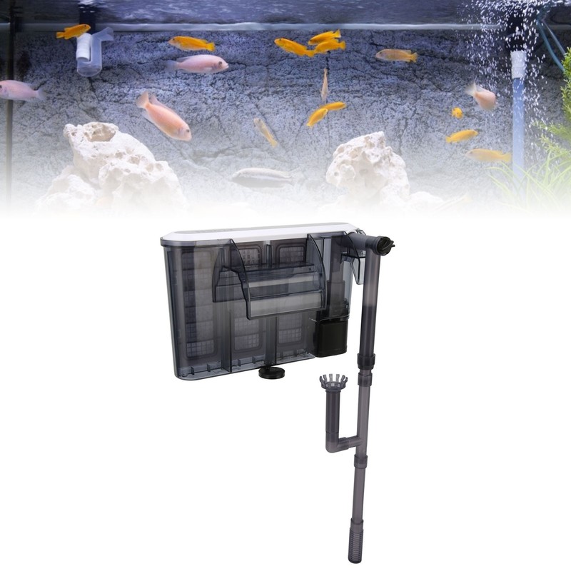 Fish Tank External Hanging Filter Oil Removal Film Waterfall Circulation