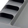 Silverware Drawer Organizer 3 in 1 Eco Friendly Plastic Multifunction