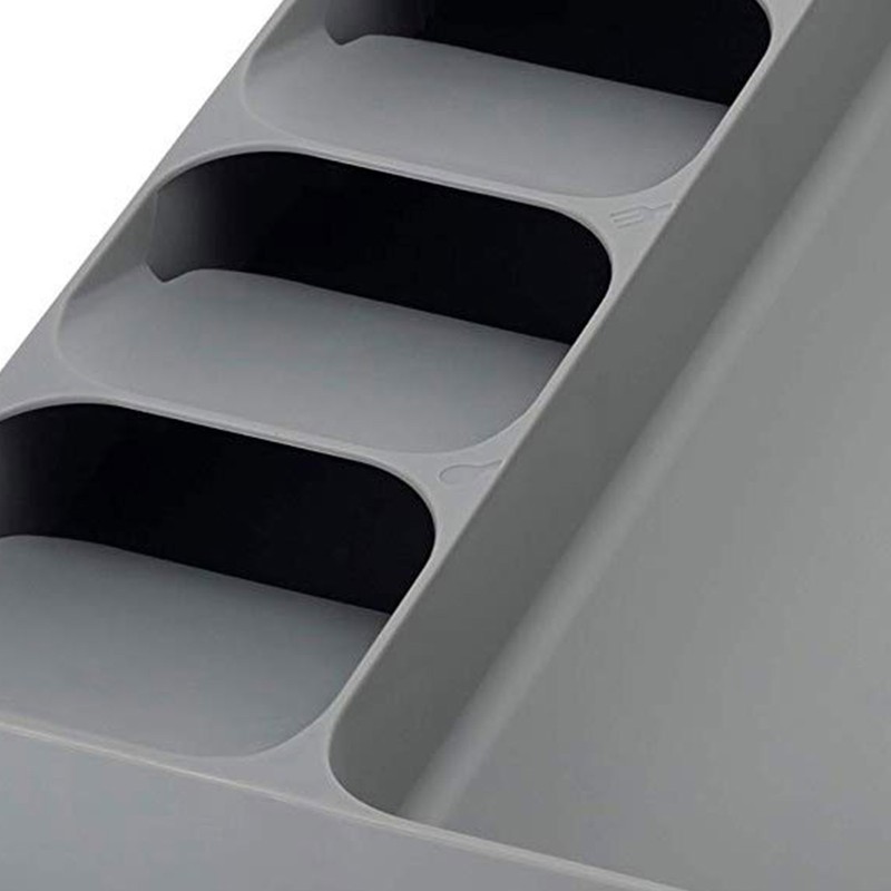 Silverware Drawer Organizer 3 in 1 Eco Friendly Plastic Multifunction