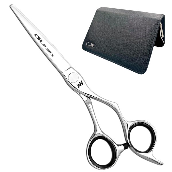 JW CSL Offset Tijeras profesionales para cortar el cabello, 14.6 cm