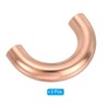 PATIKIL 3/8" OD 45x25mm Elbow Copper Pipe Fitting, 3Pcs 180