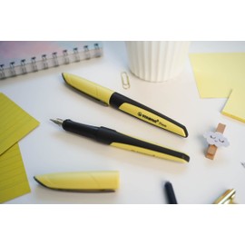 Fountain Pen - STABILO Flow - MODERN OFFICE - Pastel Yellow