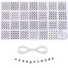 1400+ 4x7mm Alphabet Bead,Letter Bead Bracelet A-Z Heart Pattern Beads