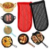 Pot Holder, 4 Pack Cast Iron Handle Cover, Cast Iron