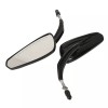 TCMT Black Rear View Mirrors Fit For Harley CVO Road