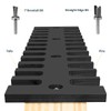 POWERTEC 71529 15-Inch Dovetail Jig System w/Template, Straight Edge Router