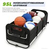 Car Trunk Organizer - with 5 Compartments Trunk Organizers and