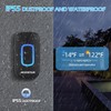Aigostar Wireless Bell with RGB Light, IP55 Waterproof Outdoor Door