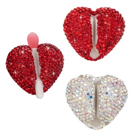 Lip Brush Holder,Lip Balm Brush Organizer Compatible with LANEIGE Lip Sleeping Mask,Silicone Sleeve Protector Cover for Lip Brushes(White & Pink & Purple)