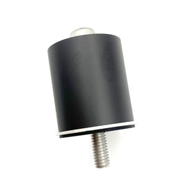 ASATERU AS31283004 Aluminum Attachment, Φ1.1 inches (28 mm), Set of 4, Scratch Resistant Seal, Compatible with Erectors/Spacia Pipes, Car Rack, DIY, Room Carrier, Rod Holder, Every NVAN Hijet Cargo