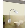 lightling Levin LED Socket Light, Plug Spot, Plug Light, Reading