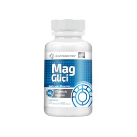HEALTHADDICTION - Glicinato de Magnesio 400 mg  Cápsulas para Relajación Muscular y Mejora del Sueño  Absorción Superior, Libre de Gluten y Sin...    