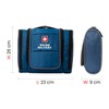 Swiss Military Toiletry Bag | Toiletry Bag, Blue, L, Professional,